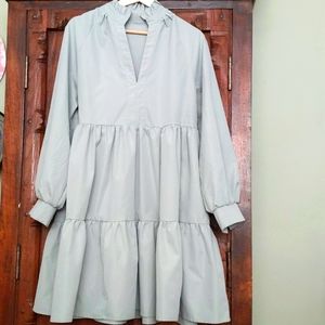 Emery Rose Light Sage Green Mini dress for women